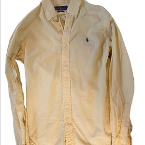 Polo Ralph Lauren pale yellow button down